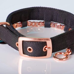 Collars with copper chains |Dog Copper Collars Australia | KB Copper Collars