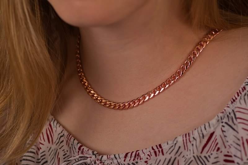 Copper Chain for Women | Dog Copper Collars Australia| KB Copper Collars