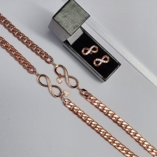 KB Copper bracelet and earrings | Dog Copper Collars in Melbourne| KB Copper Collars