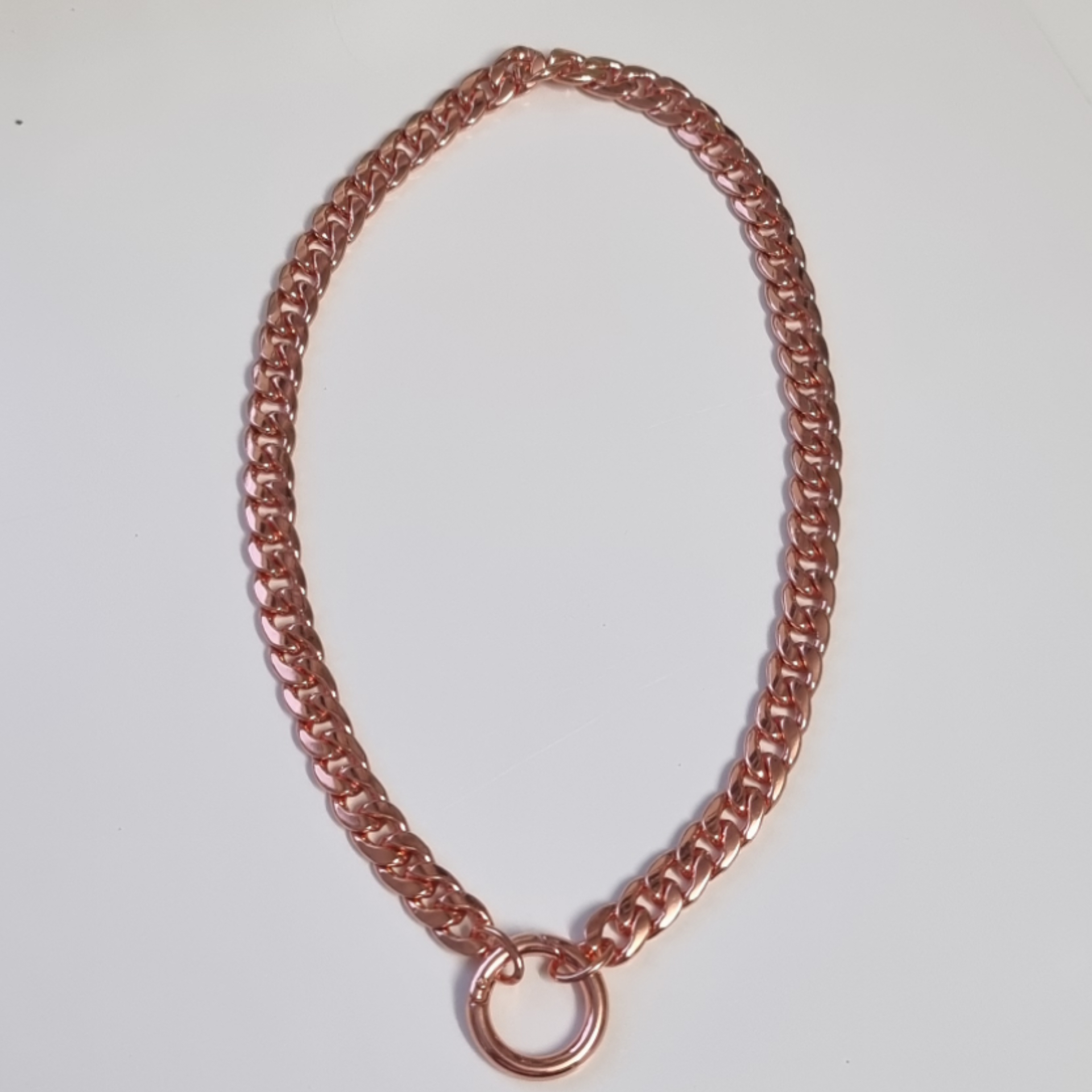 Dog Copper Collar 10mm Chain 60-70cm